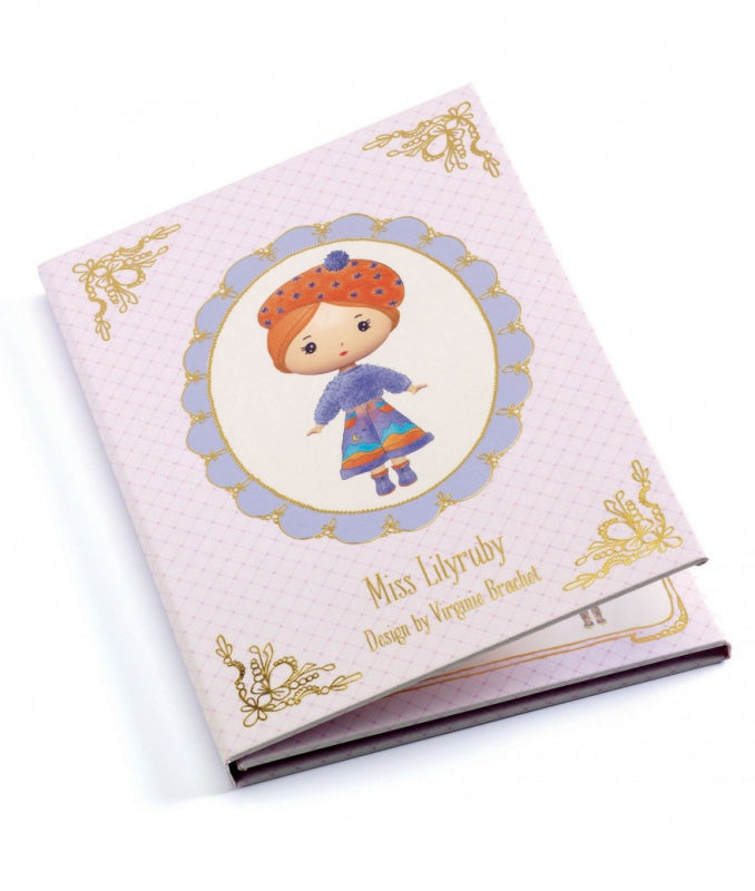 djeco stickerboek miss lilyruby 4+