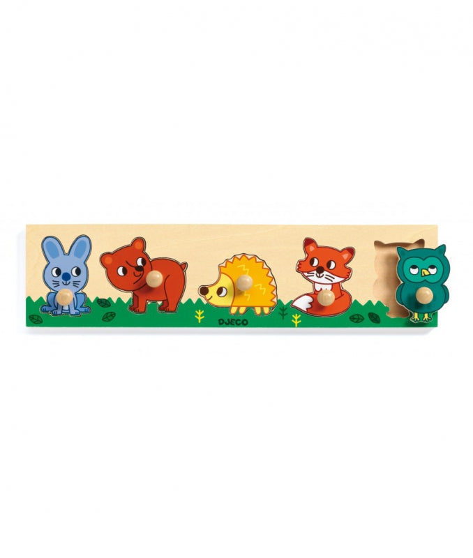 djeco puzzel forrest n co + 12 mnd