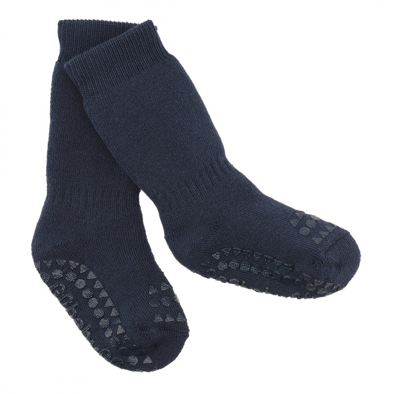 gobabygo antislipsok blauw navy