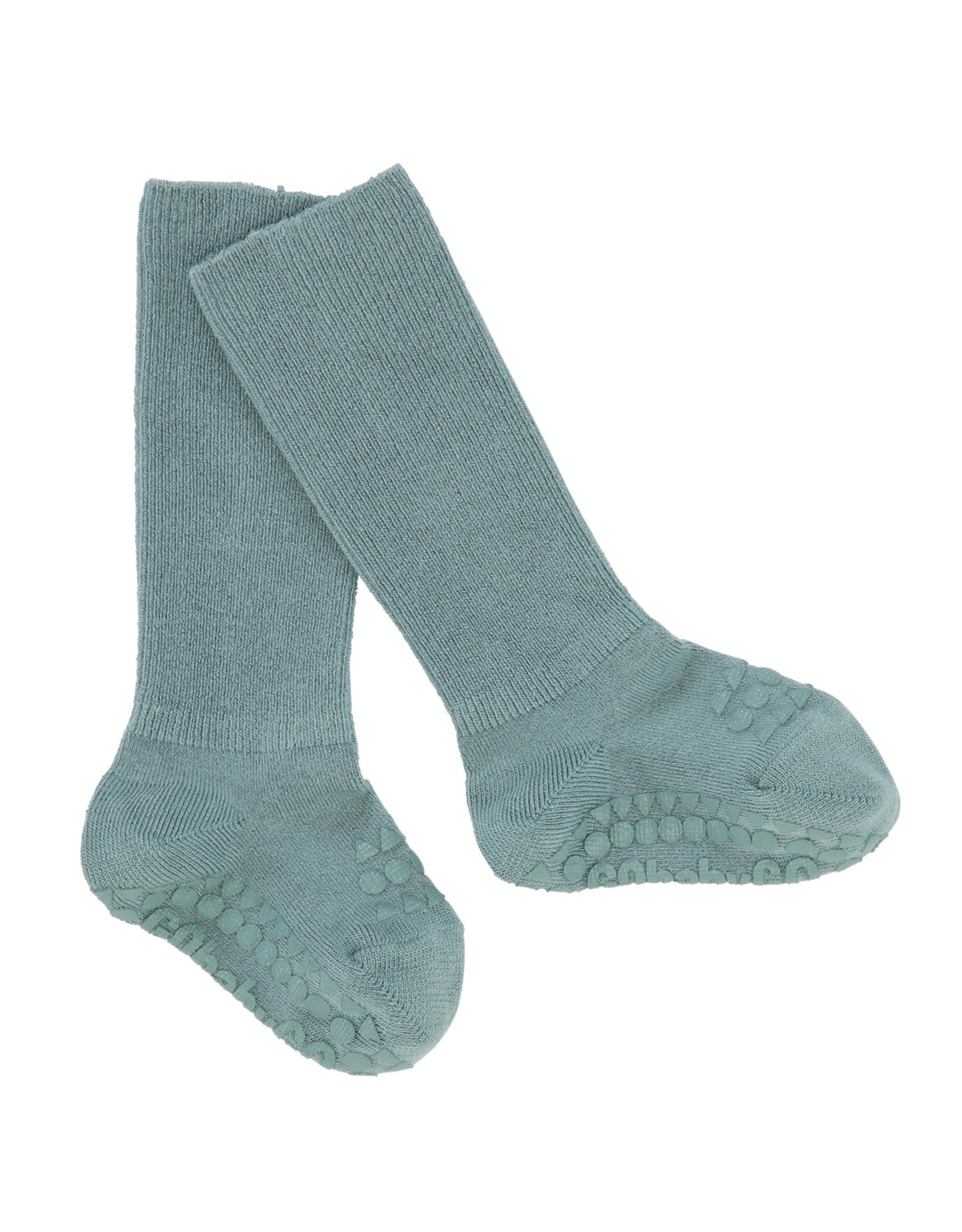 gobabygo antislipsok bamboo dusty blue