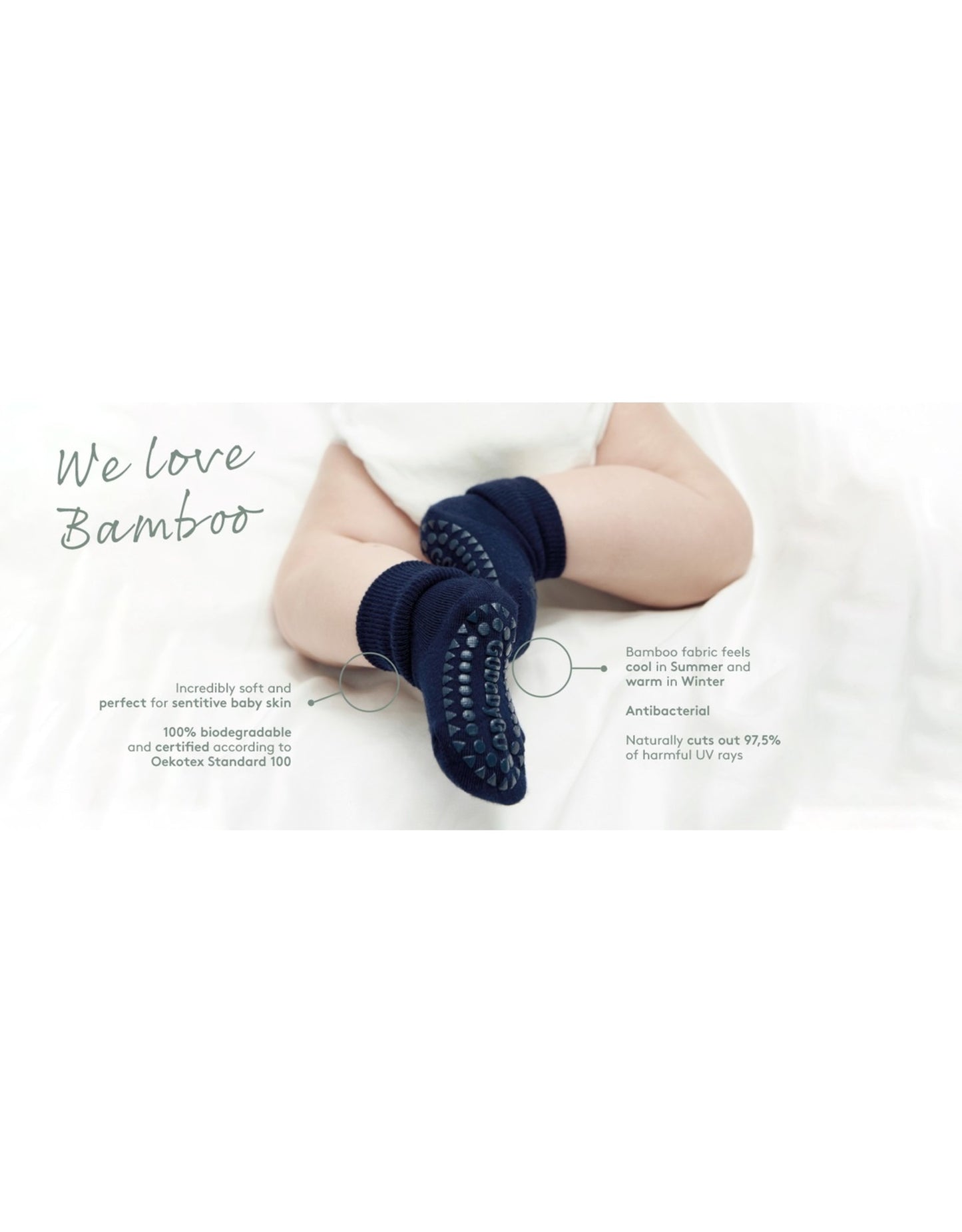 gobabygo antislipsok bamboo sand