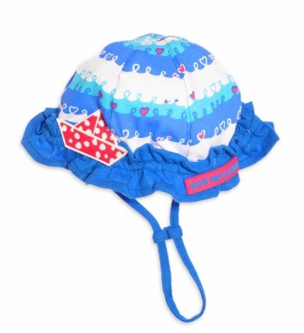 Agatha Ruiz de la Prada baby zonnehoedje blauw