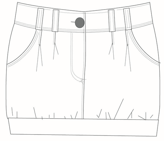 rosalita senoritas rokje hibisco coral 110/116