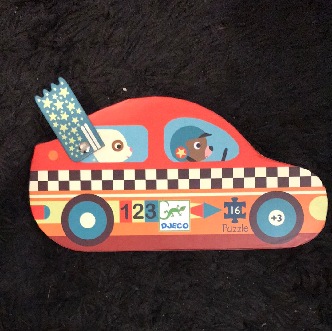 Djeco puzzel le bolide +3