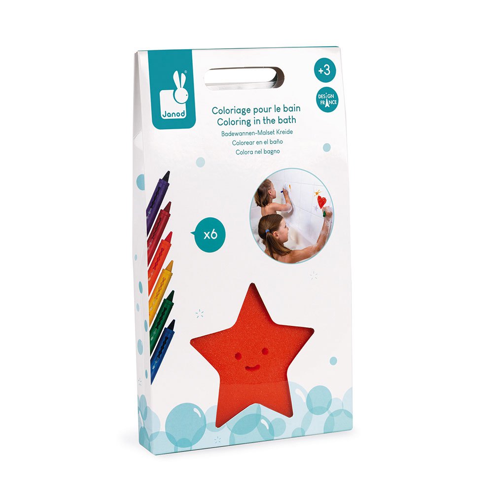 Janod Badspeelgoed - Kleuren in Bad +3