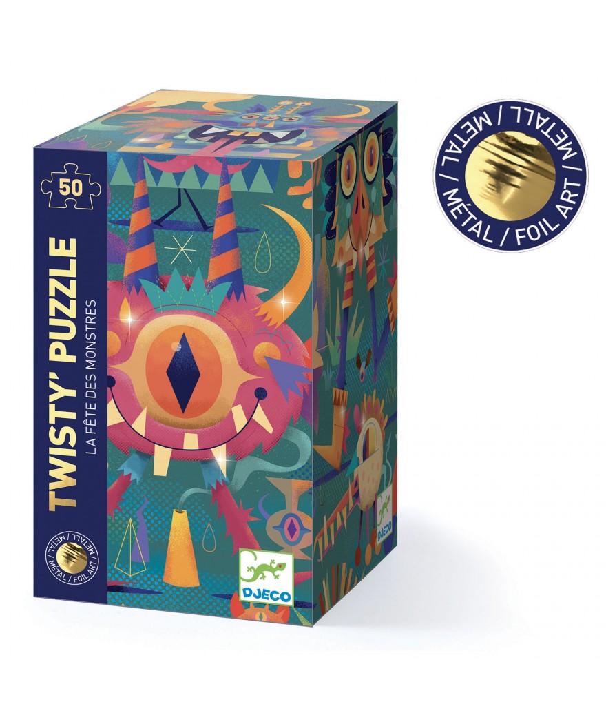Djeco puzzel monsterfeest 5+