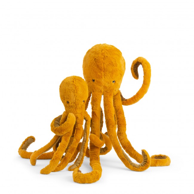 Moulin Roty knuffel large octupus tour autour du monde