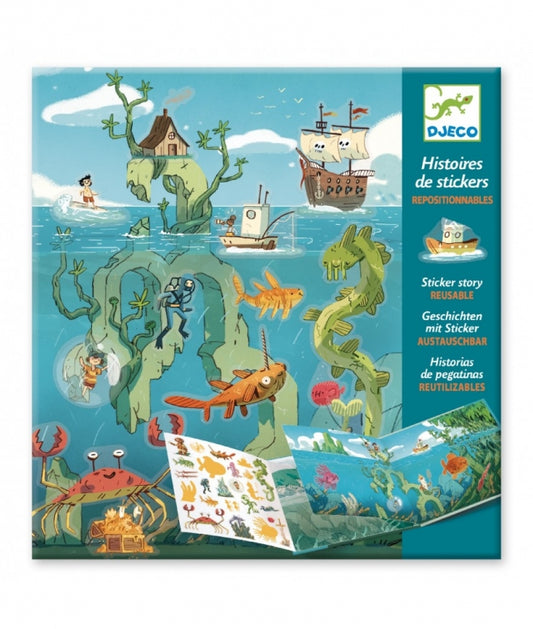 Djeco Plakboek adventures at sea