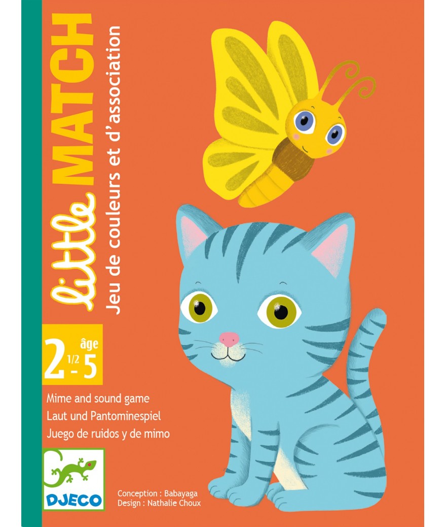 Djeco kaartspel little match 2+