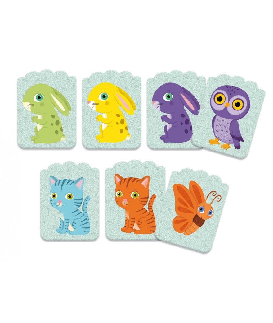 Djeco kaartspel little match 2+