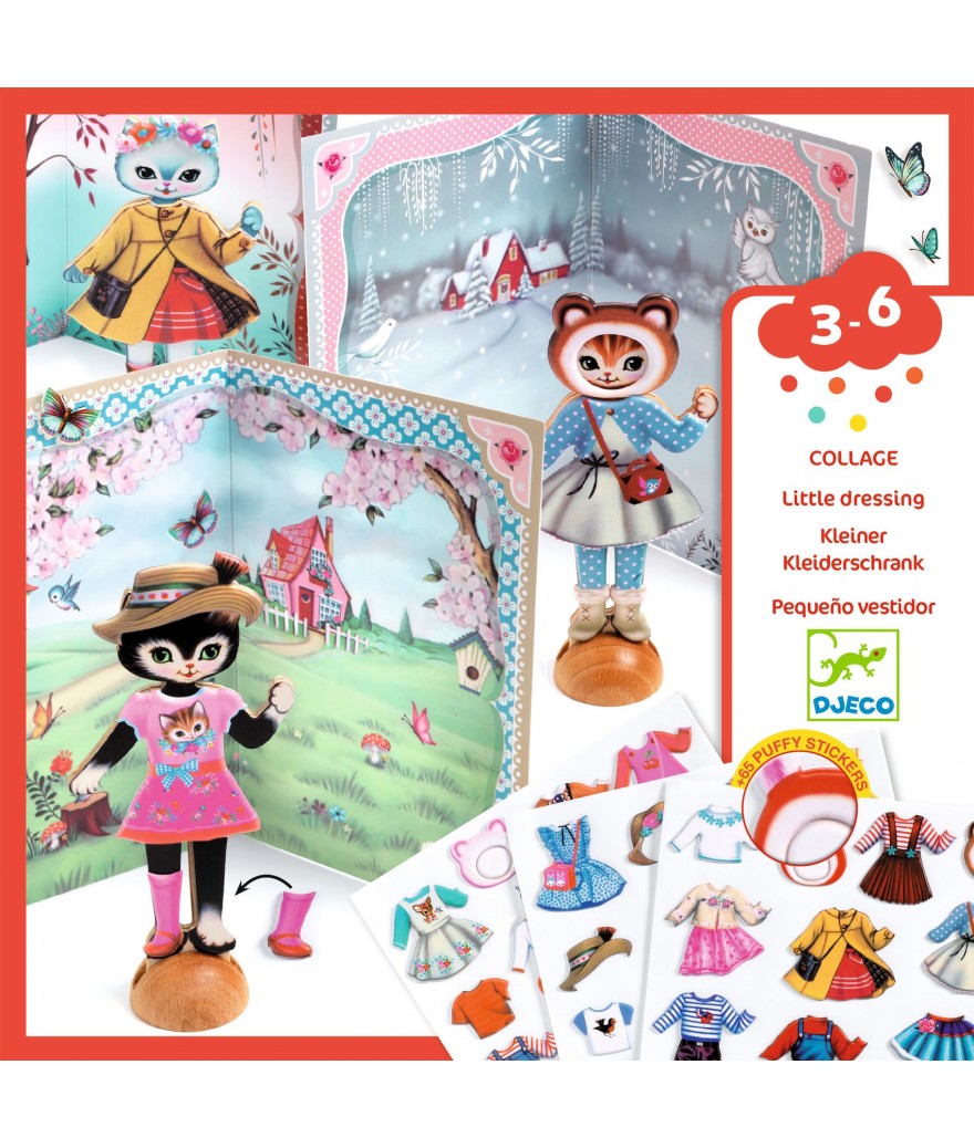 Djeco dress up little wardrobe 3+