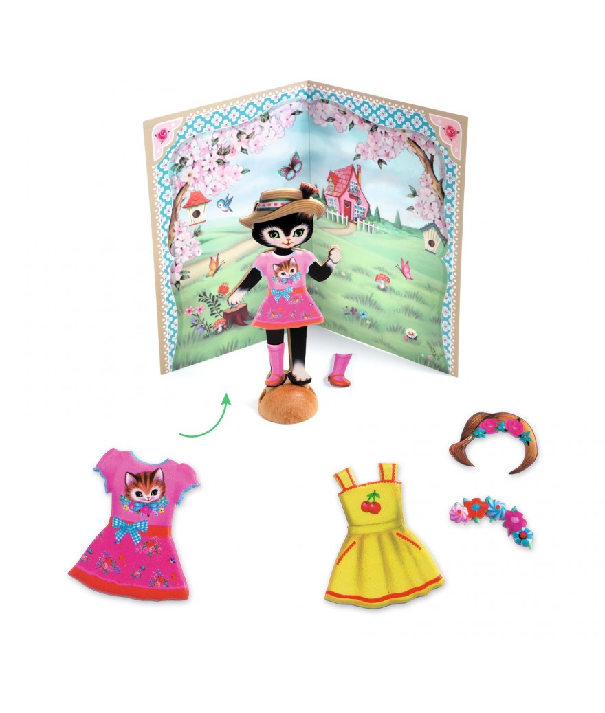 Djeco dress up little wardrobe 3+