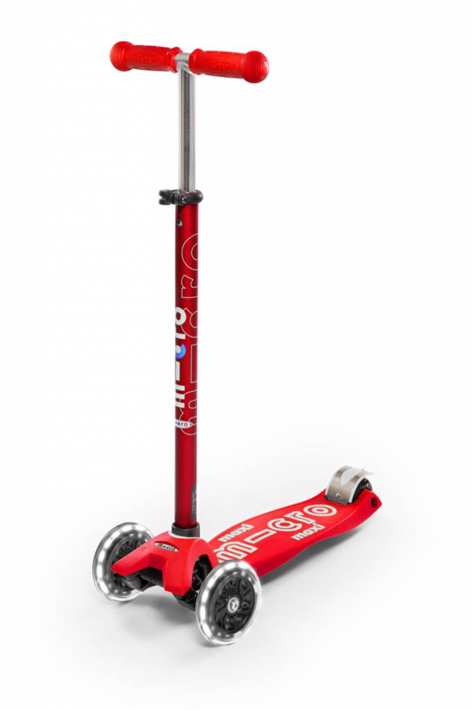 micro step MAXI deluxe rood LED 5+
