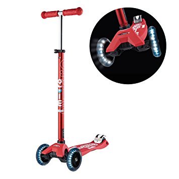 micro step MAXI deluxe rood LED 5+