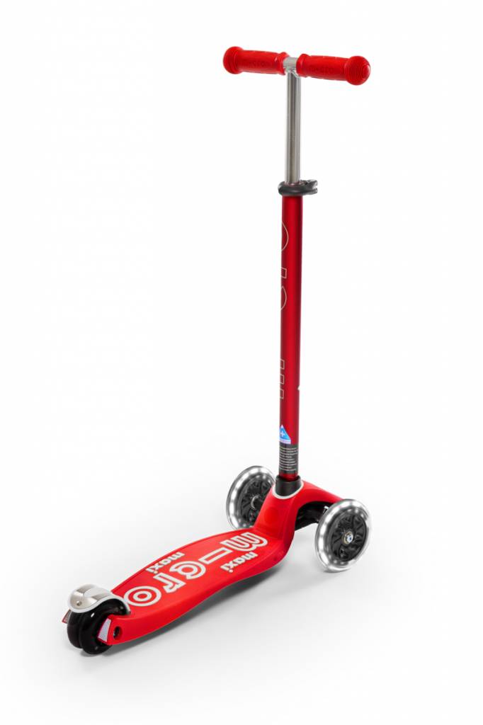 micro step MAXI deluxe rood LED 5+