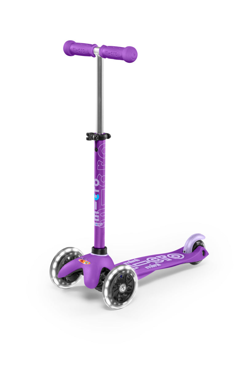 micro step MINI deluxe paars LED 2+