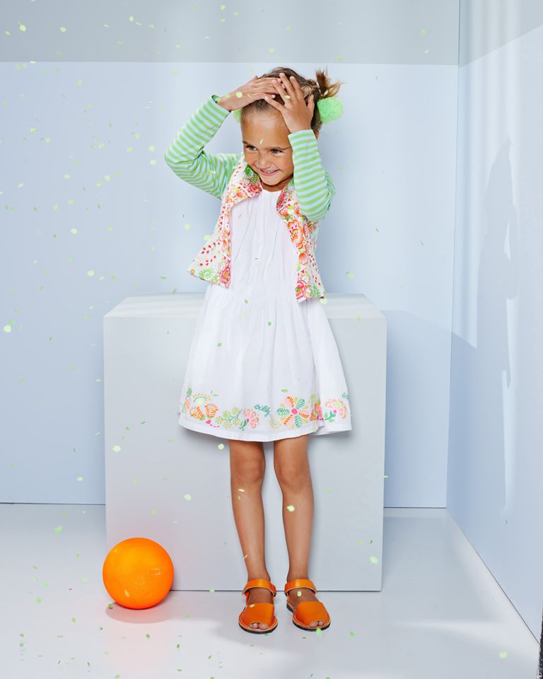 menorkina sandaal avarca bony orange