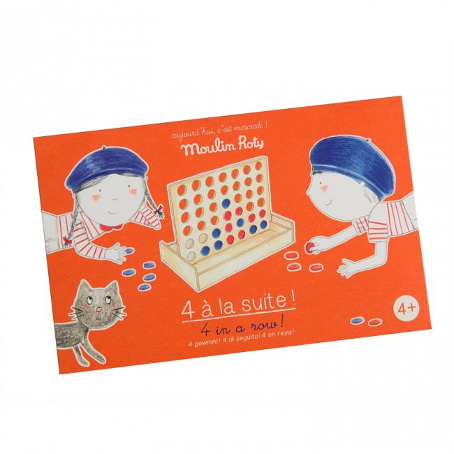 Moulin Roty spel vieropeenrij Aujourd'hui c'est mercredi 4+