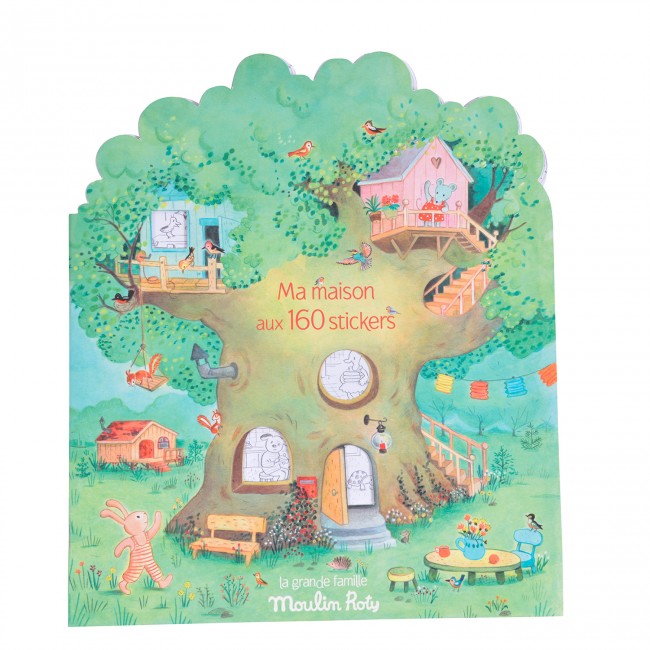 moulin roty stickerboek 160 stickers 3+