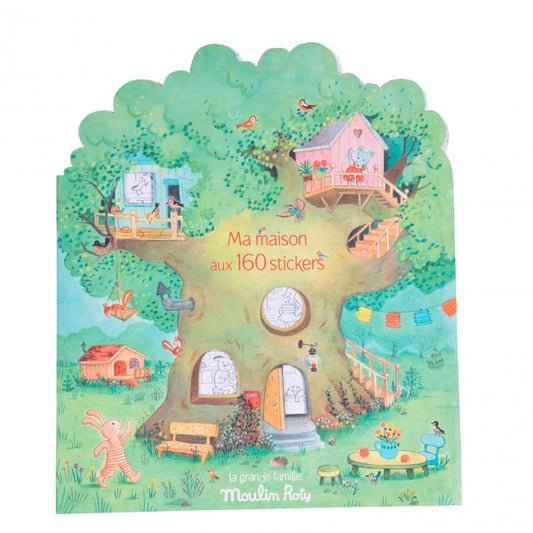 moulin roty stickerboek 160 stickers 3+