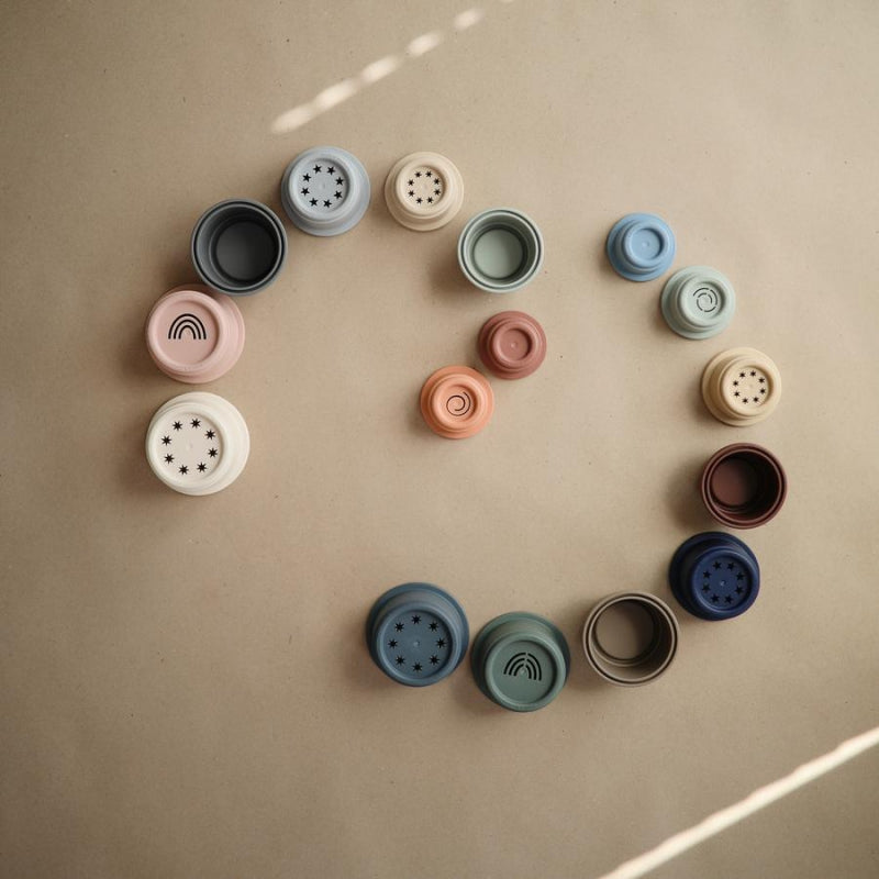 Mushie stackingcups original +6M