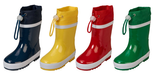 playshoes regenlaars rubber gevoerd rood 27/29