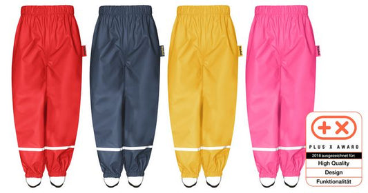 playshoes regenbroeken fleece gevoerd roze 86