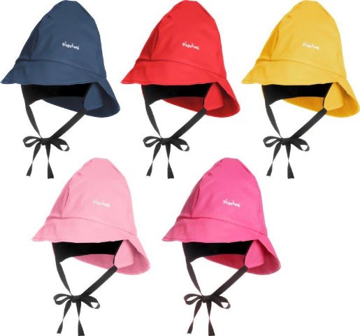 Playshoes regenmuts met polarfleece voering