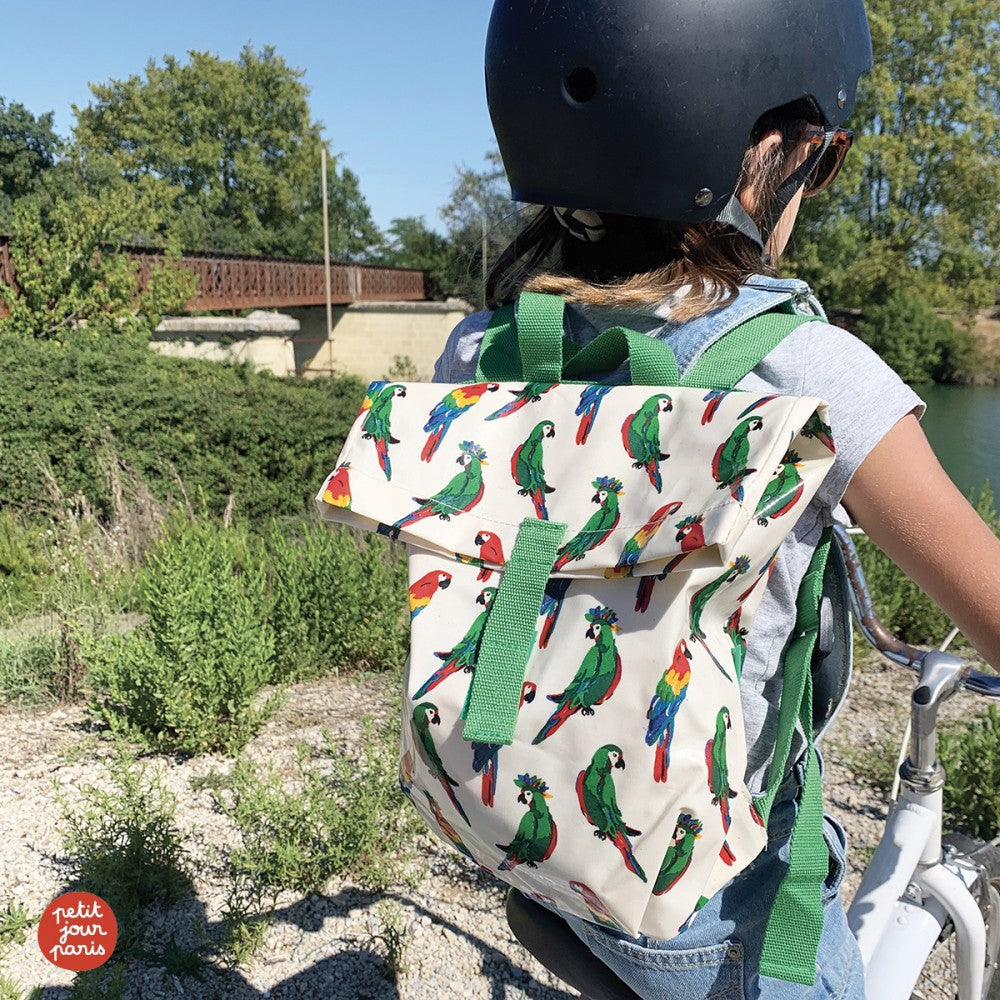 Le Petit Lucas du Tertre rugzak pappegaai 2+