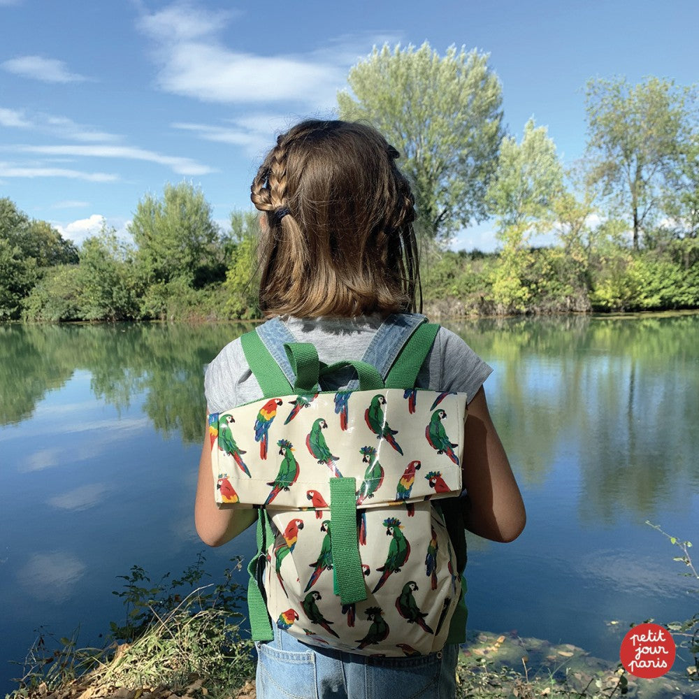 Le Petit Lucas du Tertre rugzak pappegaai 2+