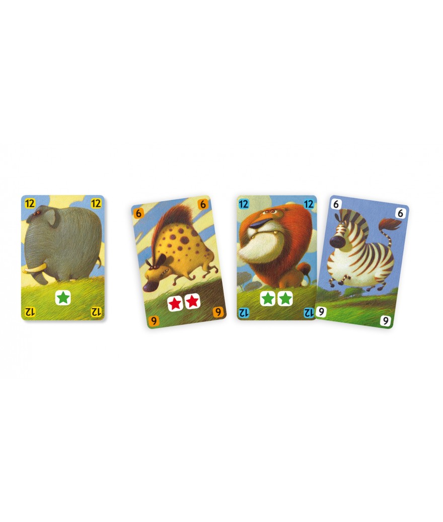 Djeco kaart en strategiespel Savana 8+