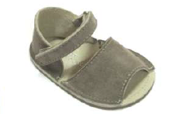 Shoeslepetit menorquina velcro taupe 19