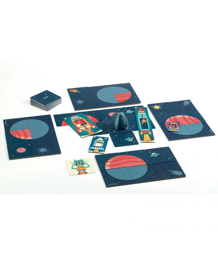 Djeco spel space cat 5+