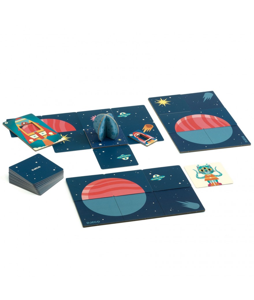 Djeco spel space cat 5+