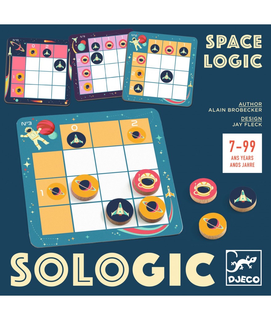 Djeco logicaspel Space Logic 7+