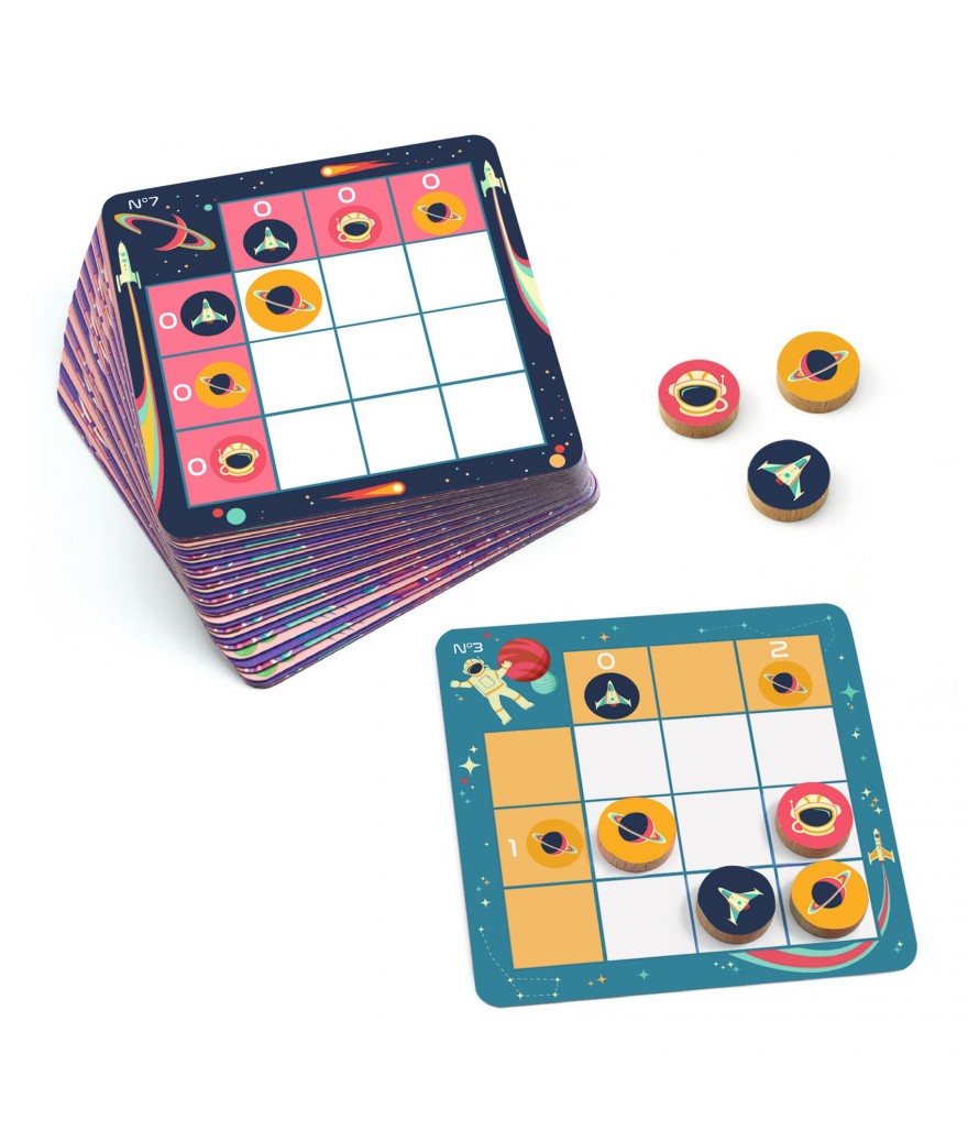 Djeco logicaspel Space Logic 7+