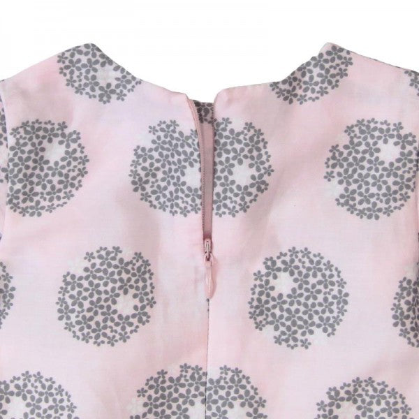 boboli feestjurkje roze satijn 98