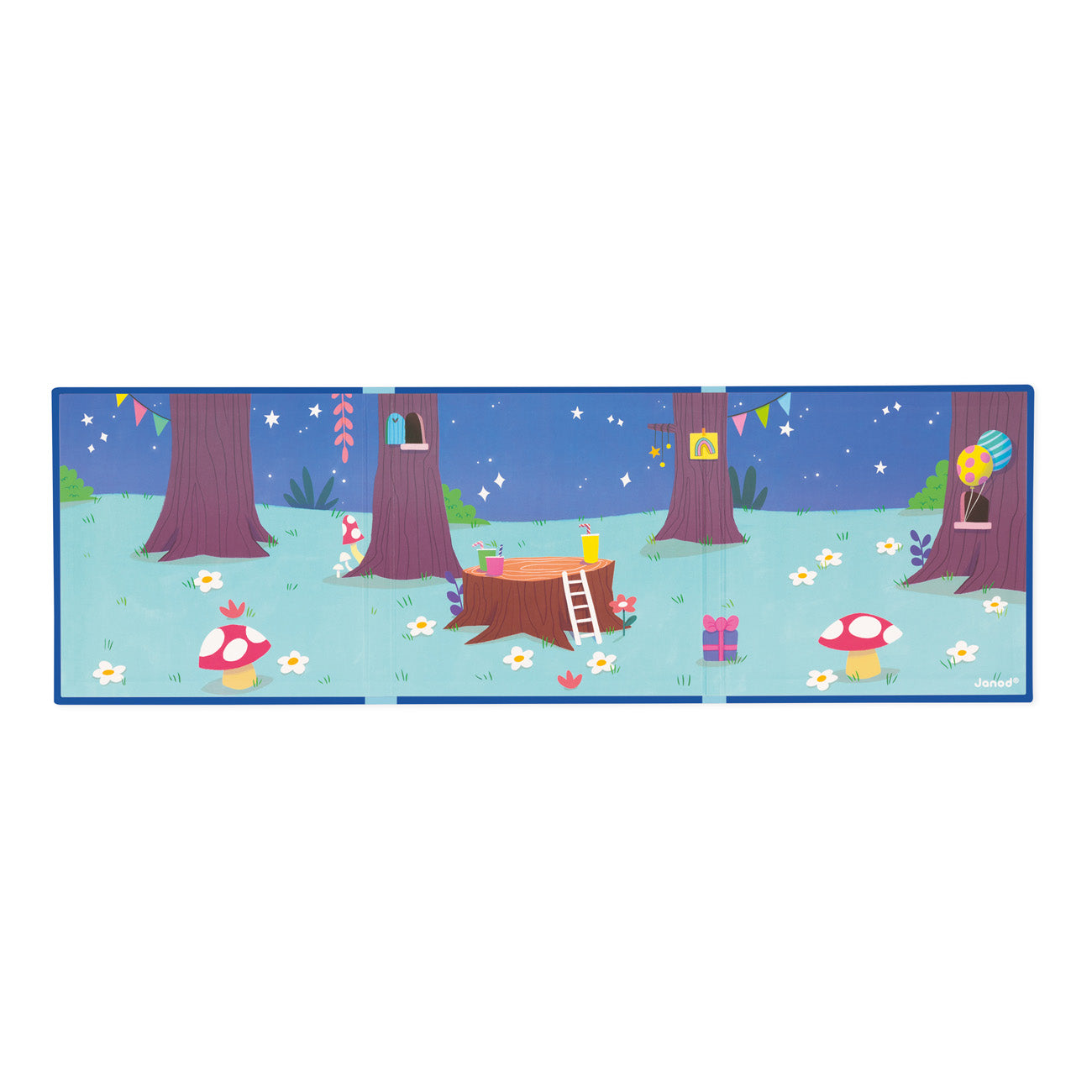 Janod Magneetboek Dierenfeest 3+