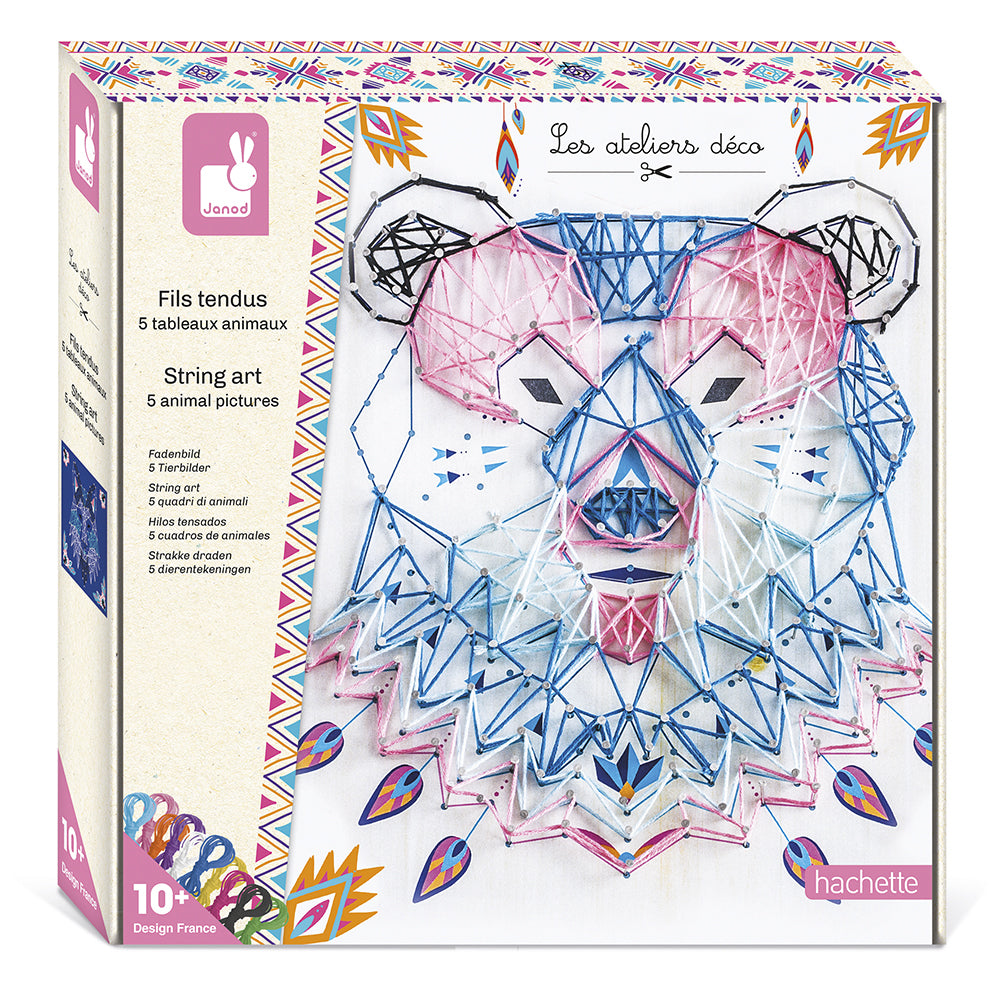 Janod Atelier Deco Spijker Touw Dieren 8+