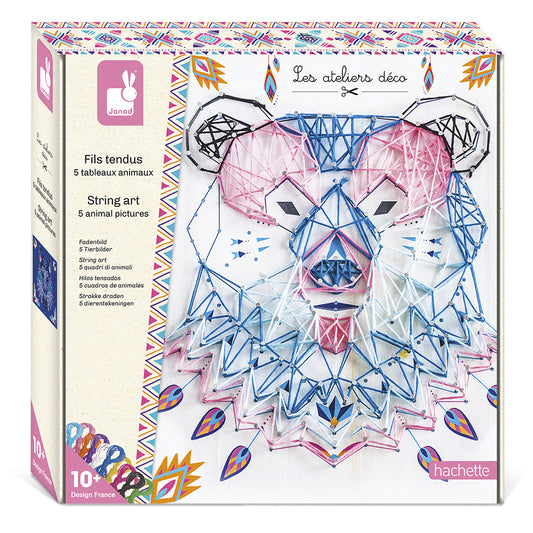 Janod Atelier Deco Spijker Touw Dieren 8+