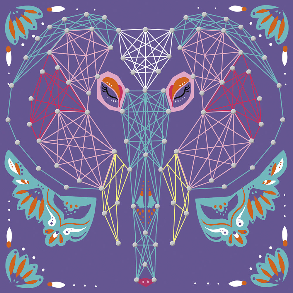 Janod Atelier Deco Spijker Touw Dieren 8+