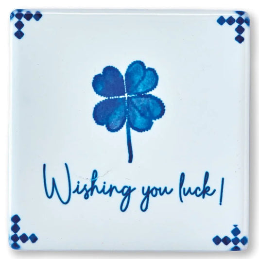 Storytiles card wishing you luck