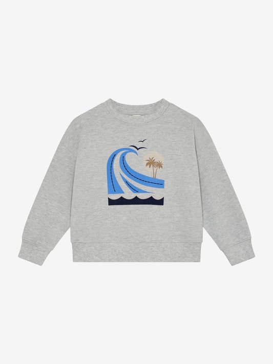 Enfant sweatshirt light grey melange