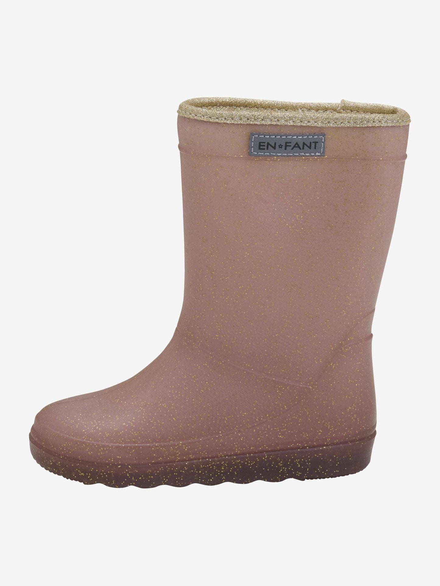 En Fant  thermolaarzen glitter roze taupe
