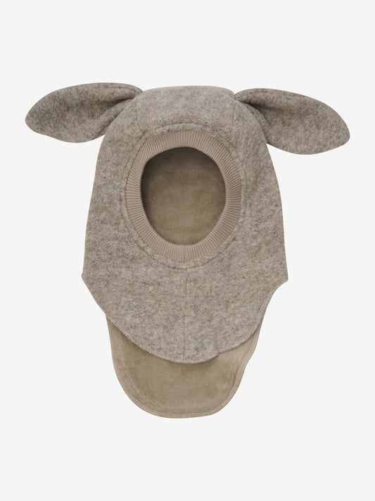 HUTTEliHUT Balaclava Ears Wol camel 48