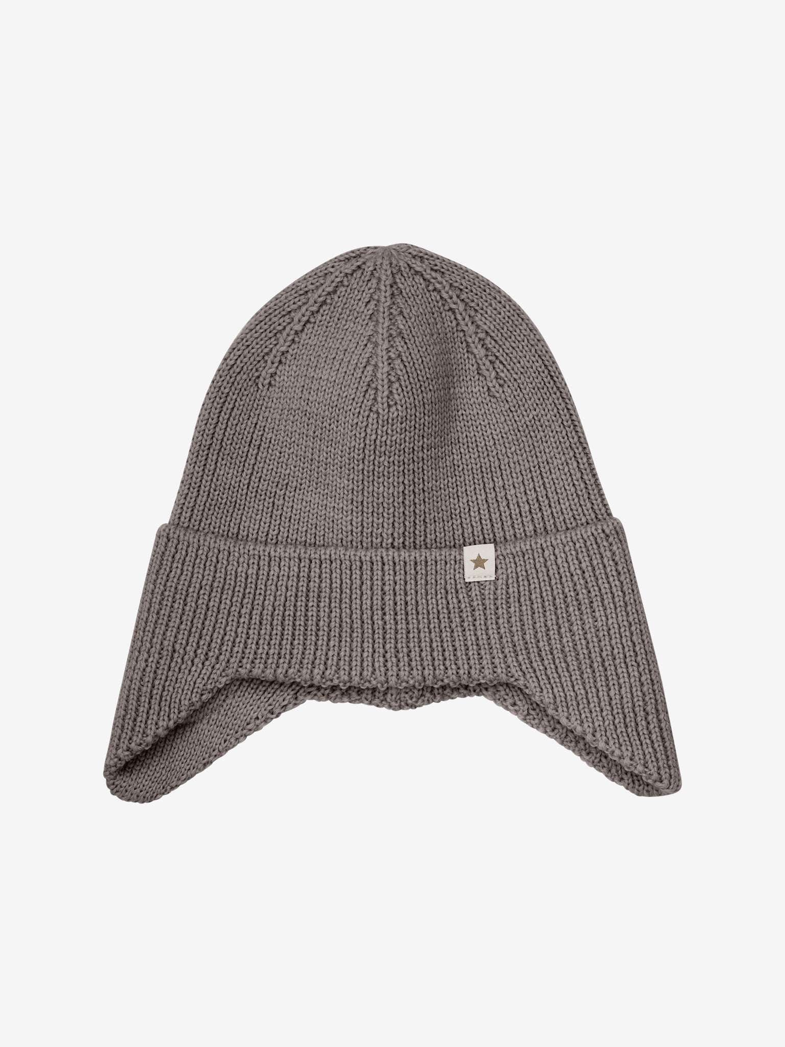 HUTTEliHUT muts Wol Windstop bruin