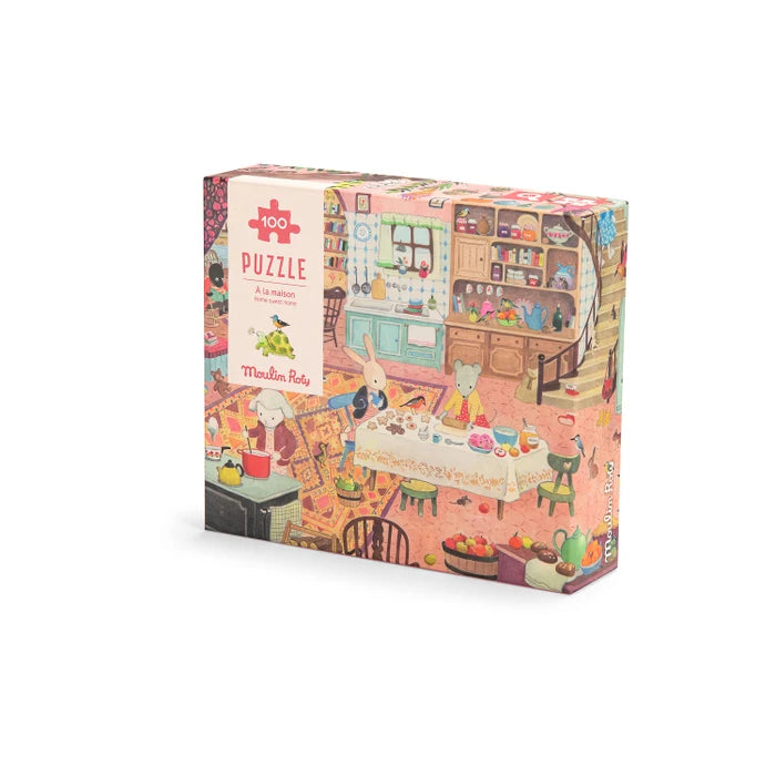 Moulin Roty puzzel thuis La Grande famille 5+