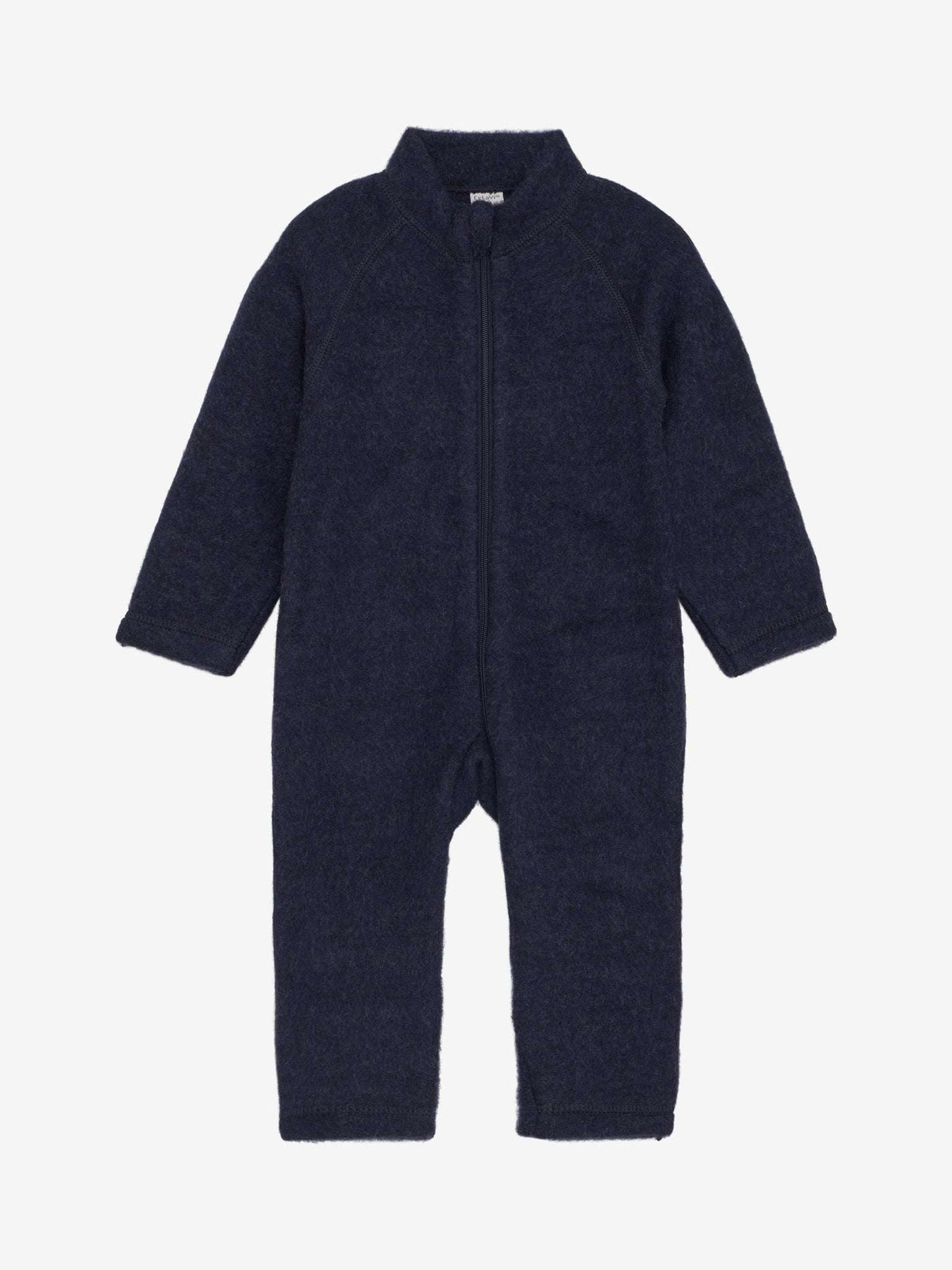 CeLaVi Zachte wollen jumpsuit nachtblauw