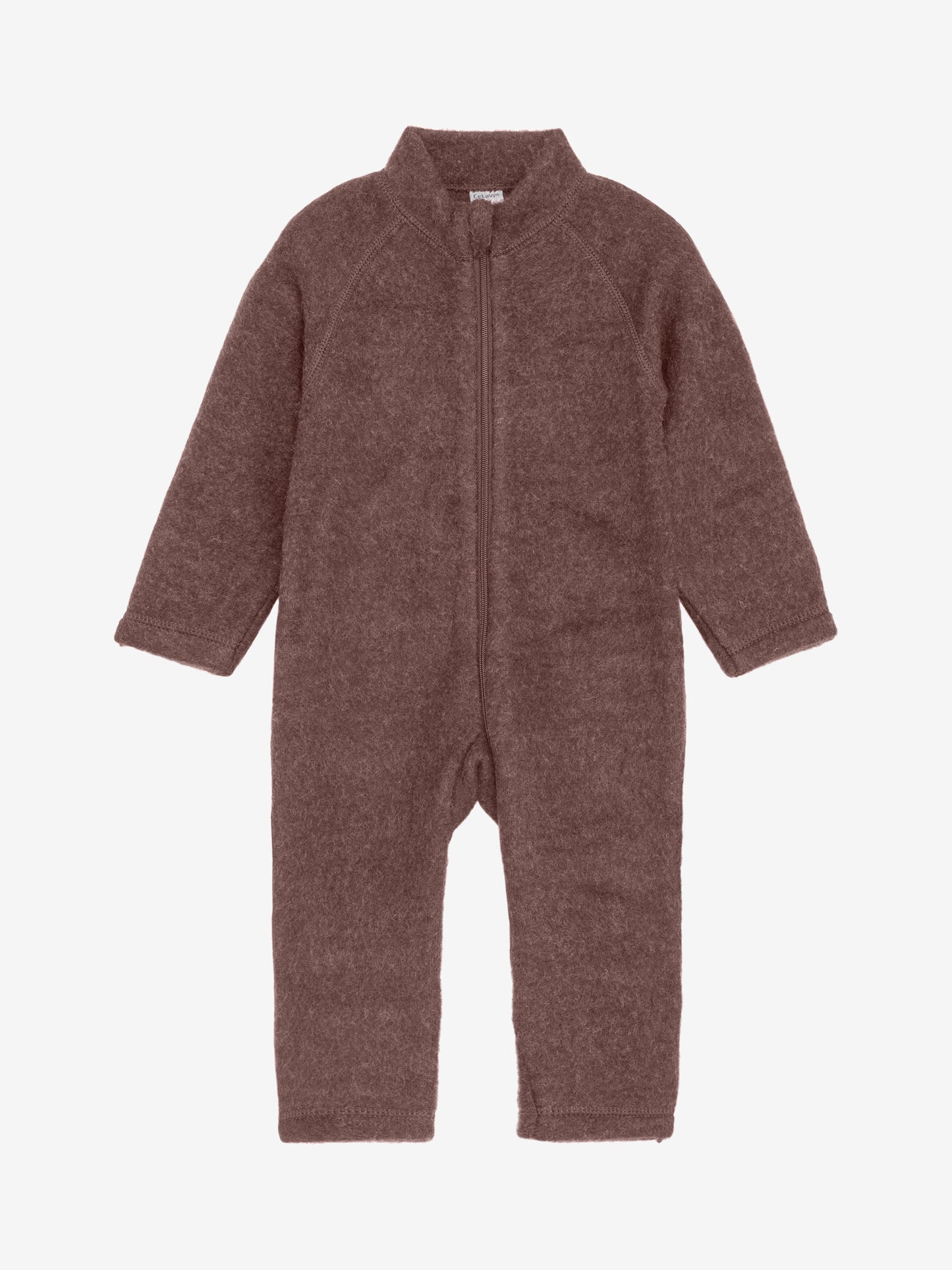 CeLaVi  Zachte wollen jumpsuit marron 80