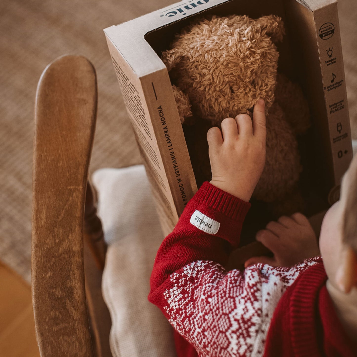 Moonie organic humming bear verschillende kleuren